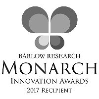 2017 barlow research monarch innovation awards logo